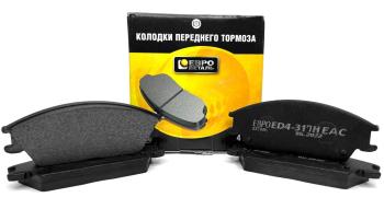 Тормозные колодки ED Original переднего тормоза Hyundai Getz (TB)1.1-1.6 - 1,5D/Accent I - II (Tagaz)