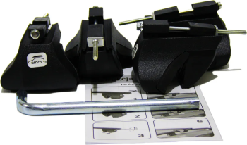 Опоры Amos на рейлинги с просветом/интегрированные рейлинги Alfa